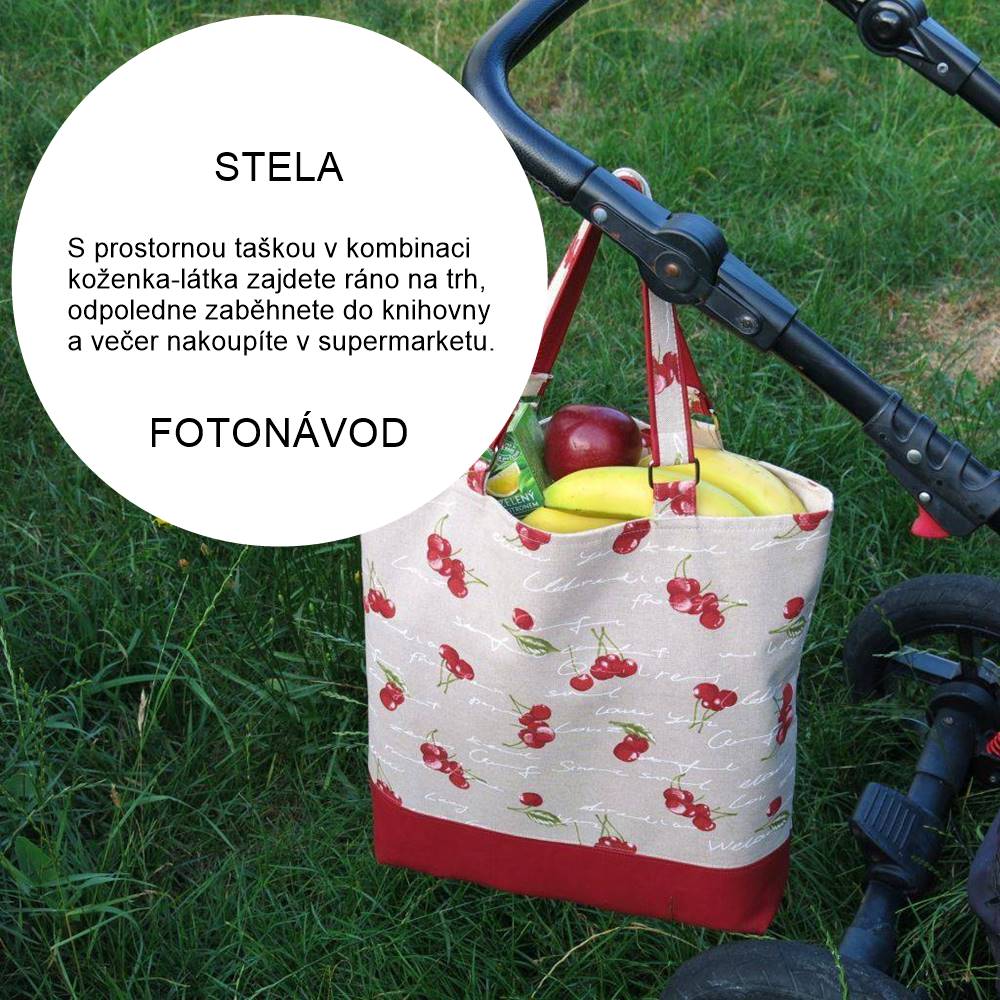  Stop igelitkám - Stela, taška nejen na nákup