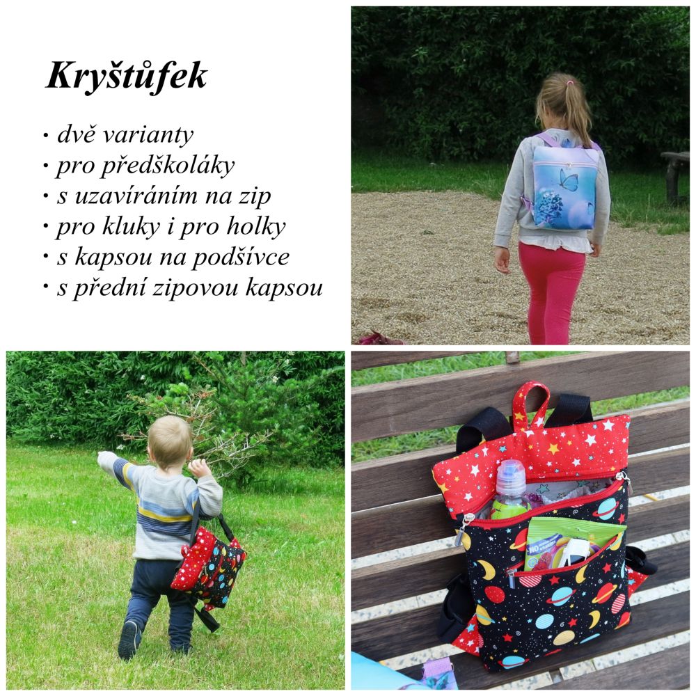   Kryštůfek - batůžek pro předškoláky