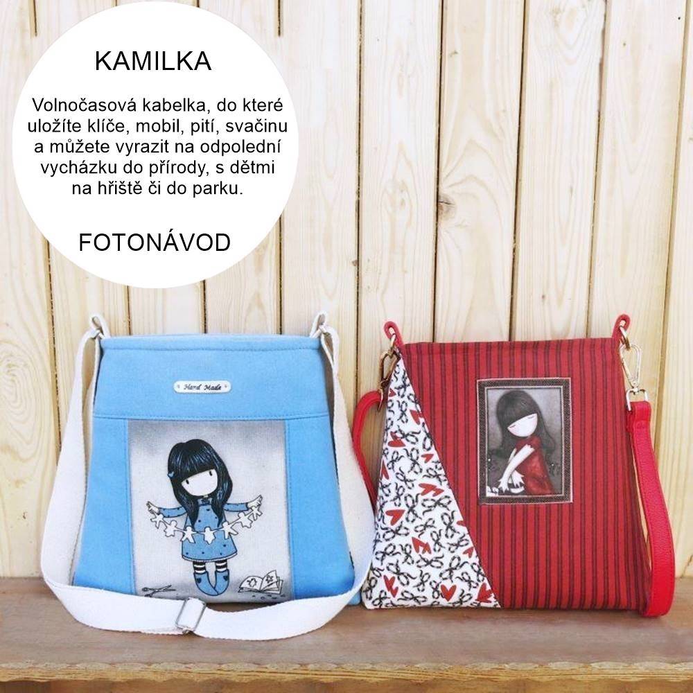  Kamilka - kabelka pro volný čas