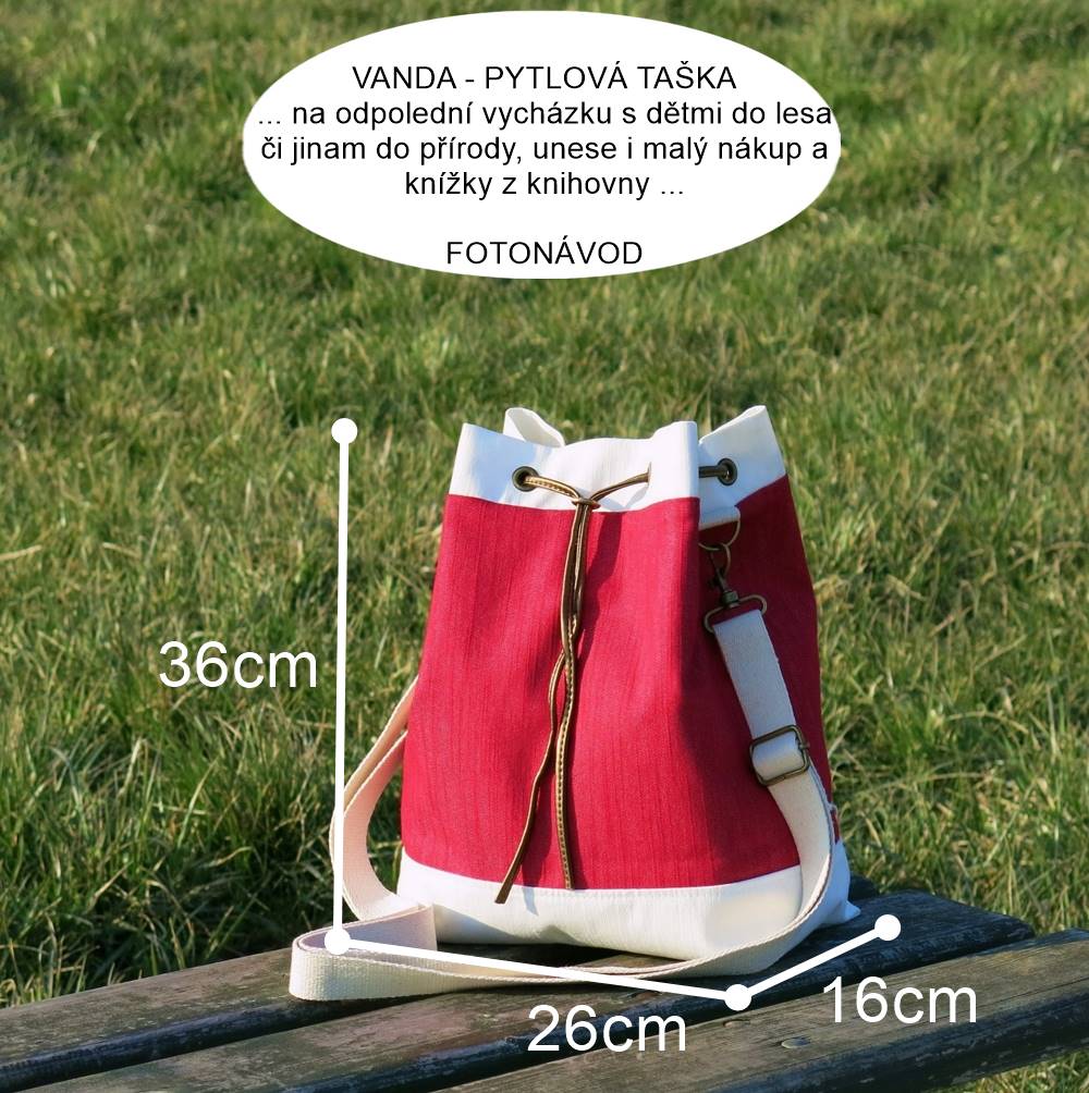 Vanda - pytlová taška 