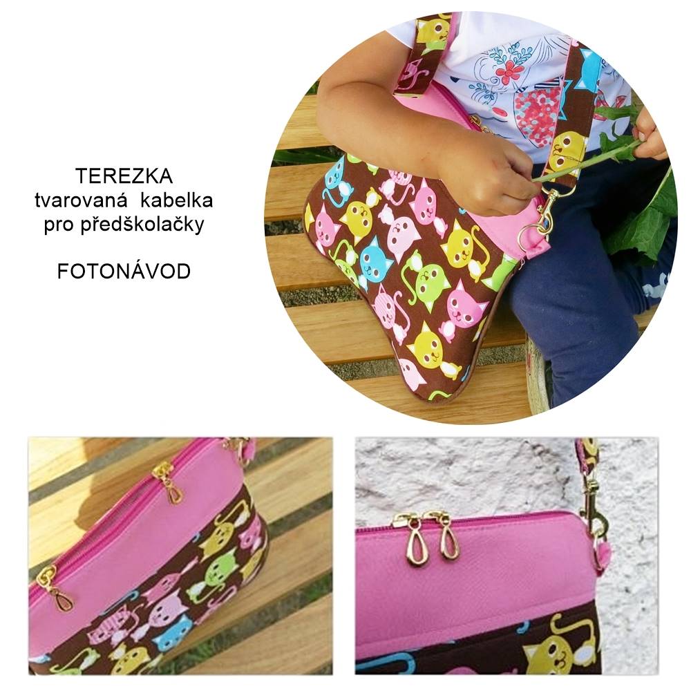 Terezka - dětská tvarovaná kabelka