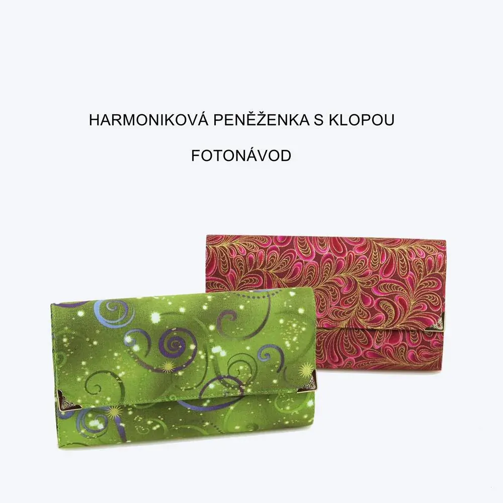 Harmoniková peněženka jinak