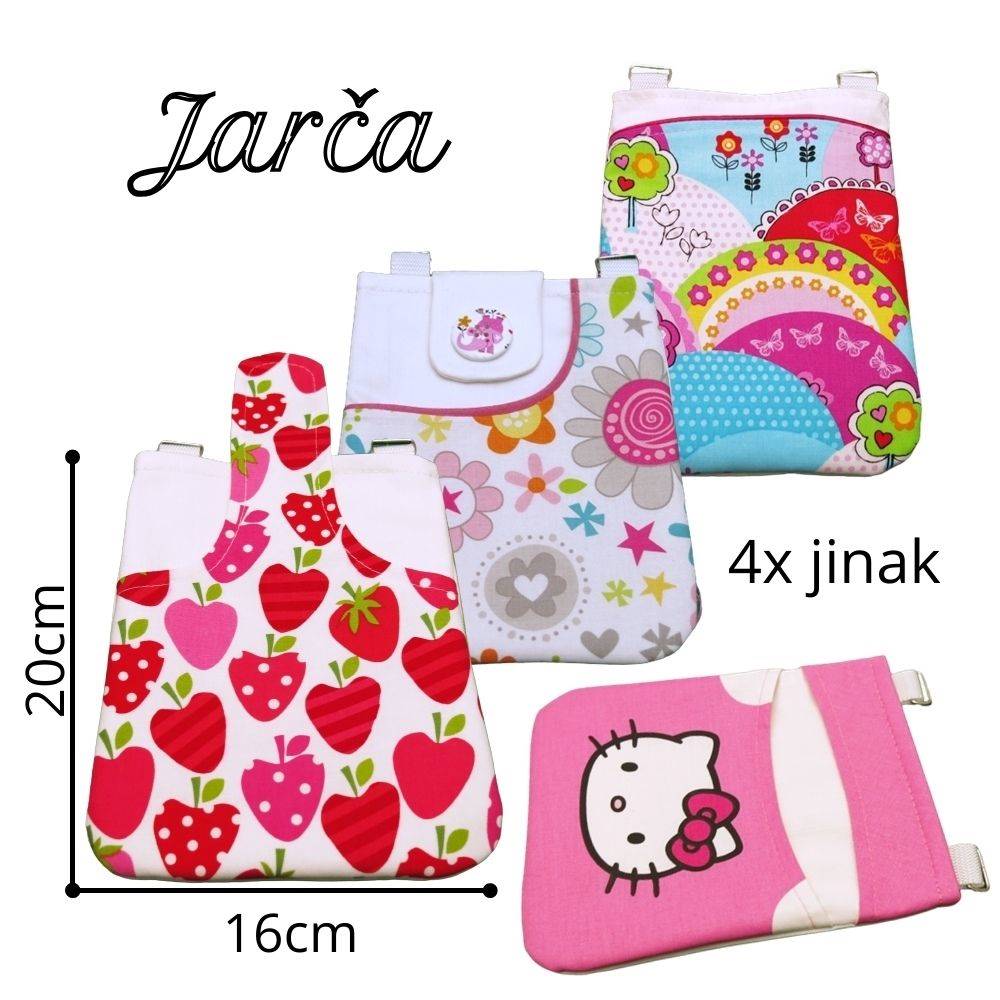 Jarča - dětská kapsička 4x jinak