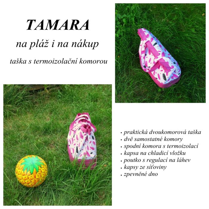 Tamara - plážová taška s termokomorou