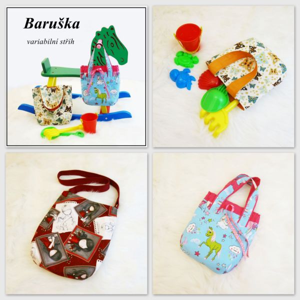 Baruška - dětská taška 3x jinak
