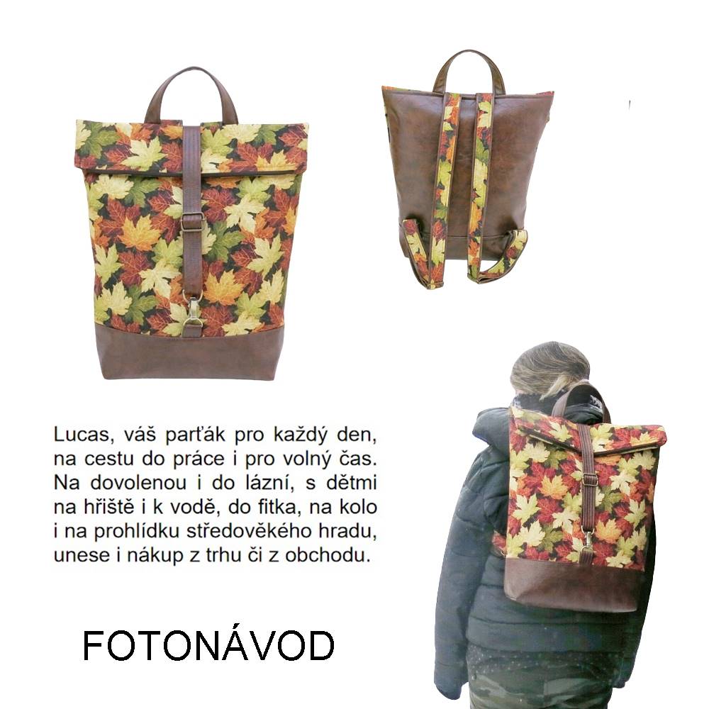   Lucas - překlápěcí batoh