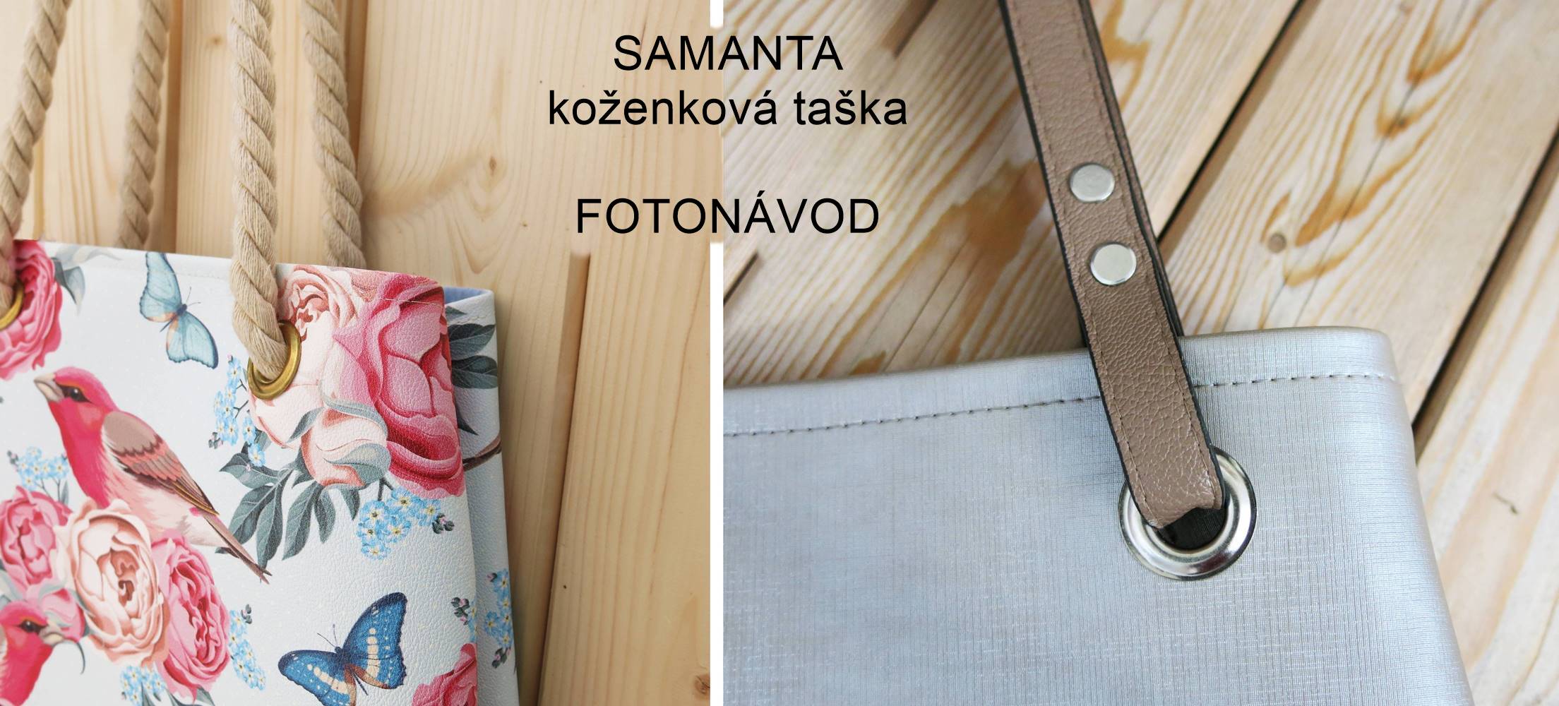  Samanta - koženková taška