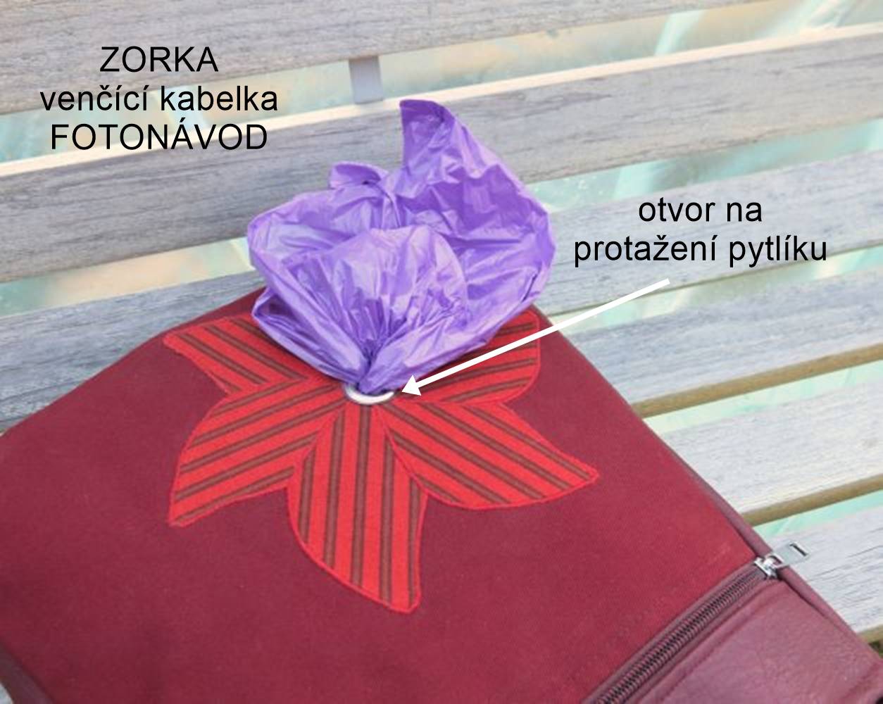 Zorka - venčící kabelka