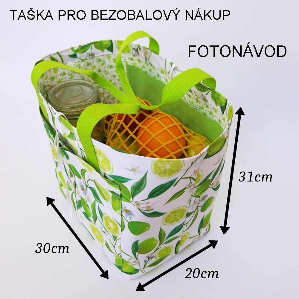   Stop igelitkám - taška pro bezobalový nákup