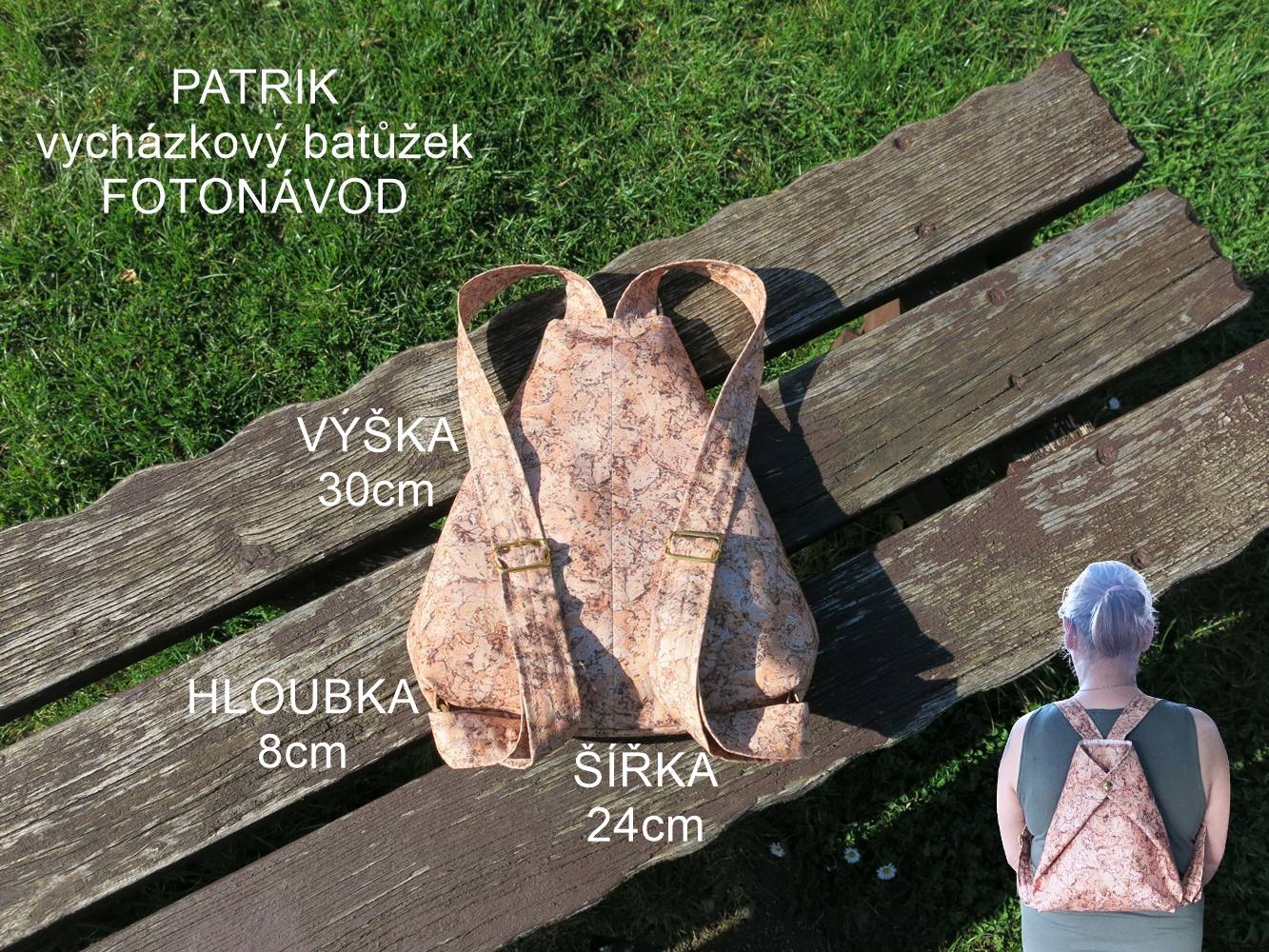   Patrik - vycházkový batůžek