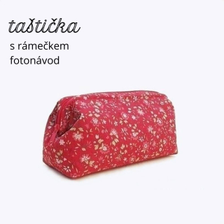 Rámečková zipová taštička  