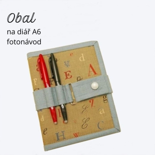 Obal pro diář A6 